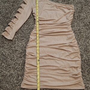 Charlotte Russe One-Shoulder Sparkle Dress